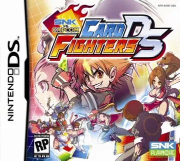 SNK vs. Capcom - Card Fighters DS (USA) (Rev 1) box cover front